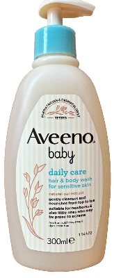Picture of International Greece Product AVEENO Baby Daily Care Hair & Body Wash -300ml