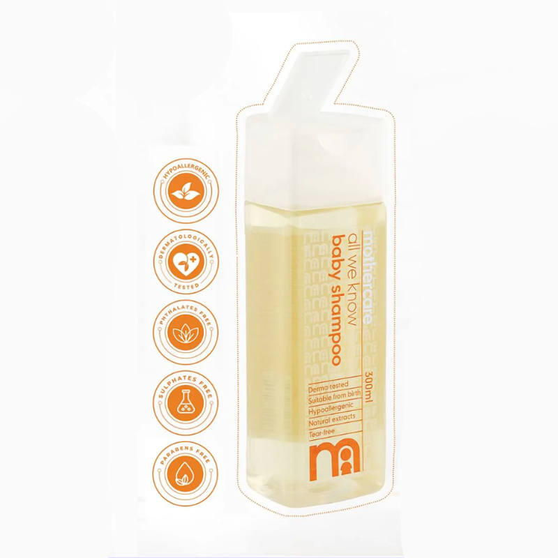 Picture of Mothercare All We Know Baby Shampoo - Pack Of 1, 300ml Picture of Mothercare All We Know Baby Shampoo - Pack Of 1, 300ml
