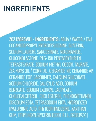 Picture of International USA Product  CeraVe Renewing SA Cleanser (237ml)