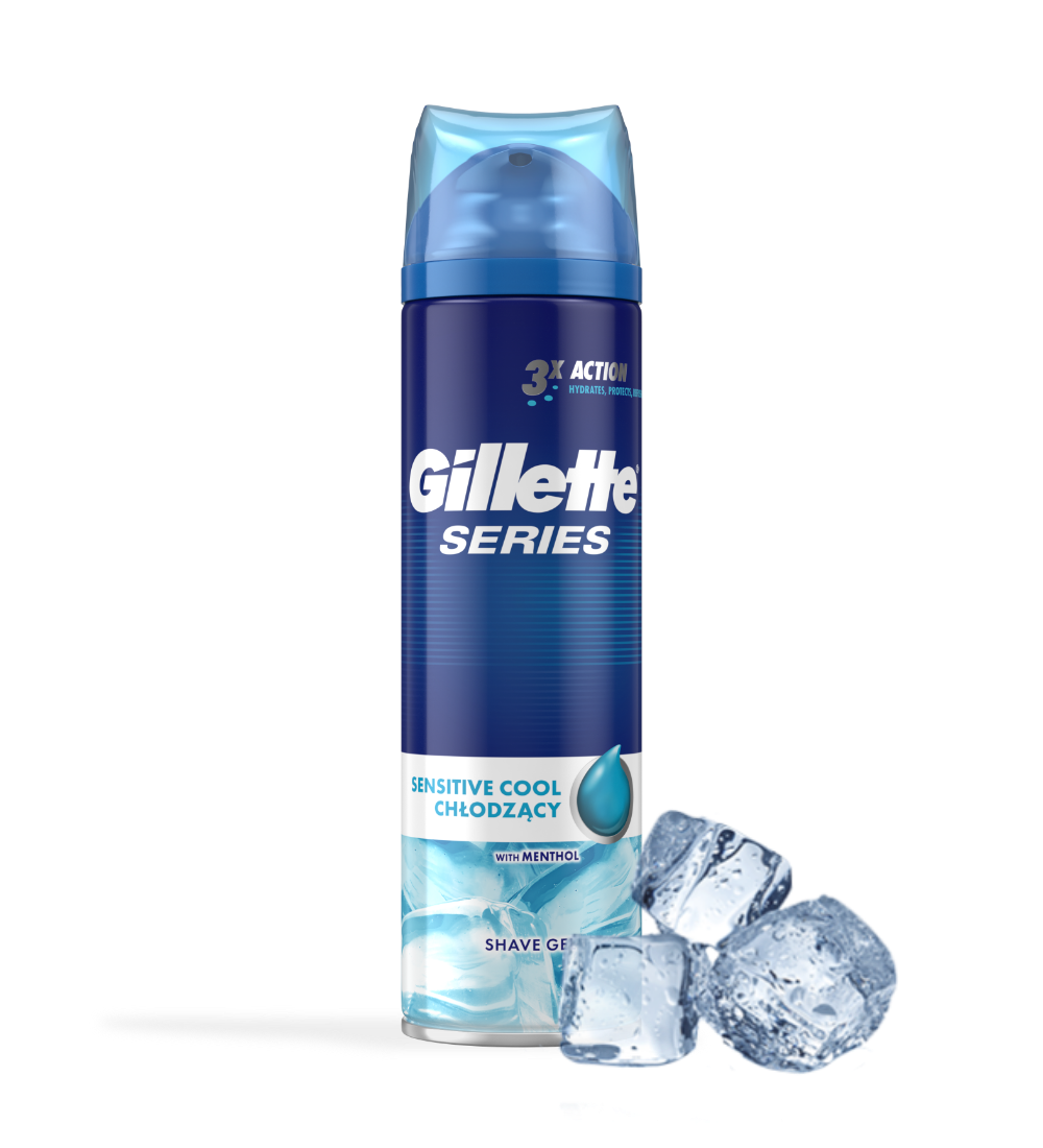 Picture of International UK Product Gillete Series Sensitive Cool Shave Gel 200 ml