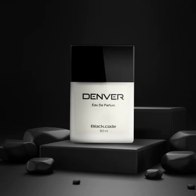 Picture of International Indian product Body perfume party scent Denver Black Used for male - 60 ml