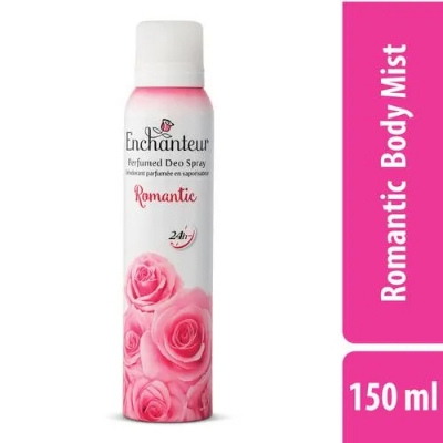 Picture of International Malaysian product Enchanteur Ramantic Body Spray used for male/female - 150 ml