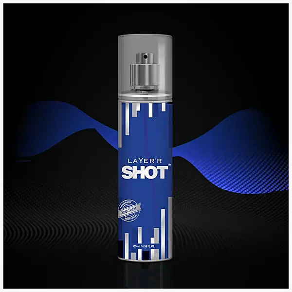 Picture of Indian product Body Spray Layer shot Deep Desire used for male - 135 ml