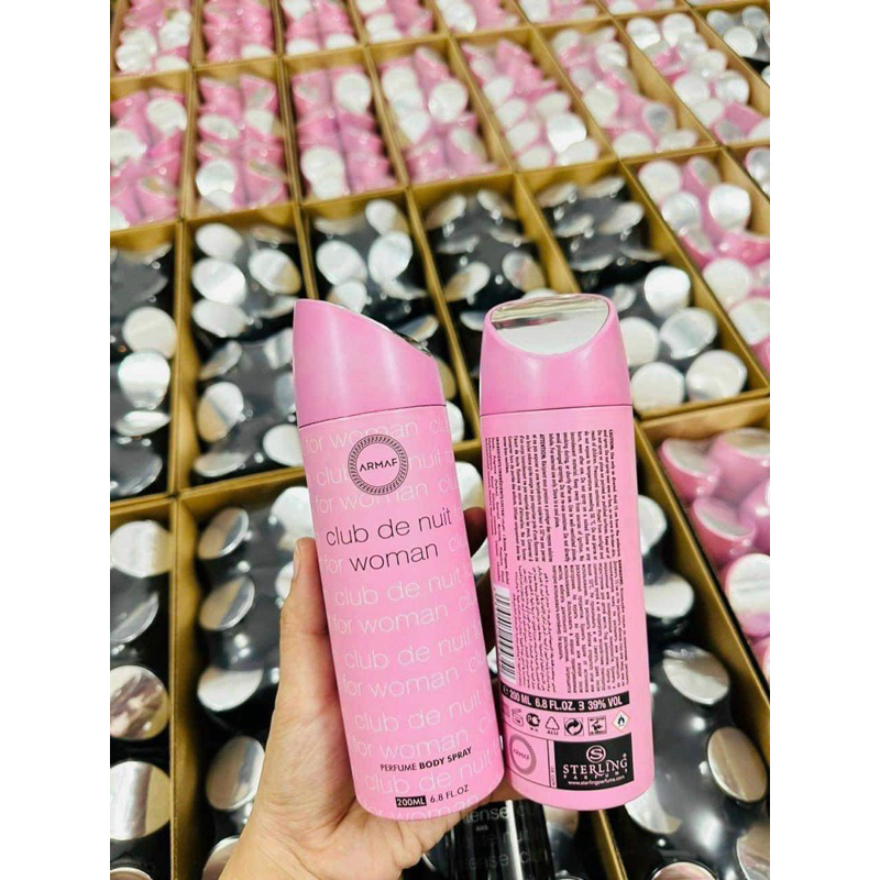 Picture of International UAE product Body Spray Armaf Club de nuit used for female - 200 ml