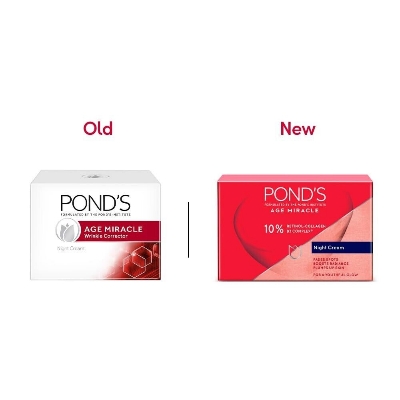 Picture of Indian Product Pond Age Miracle Wrinkle Corrector Deep Action Night Cream, 50gm
