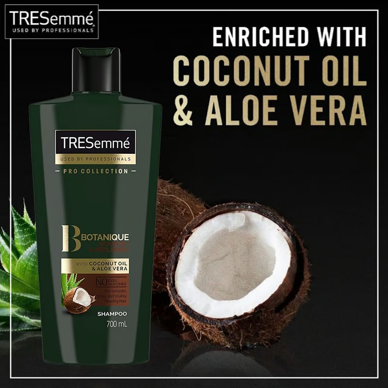 Picture of International Dubai Product Treseme Botanique Nourish & Replenish With Coconut Oil & Aloe Vera Shampoo 700ml