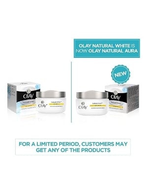 Picture of International Thailand product skin care natural aura day cream SPF 15 used for male female - 50 gm