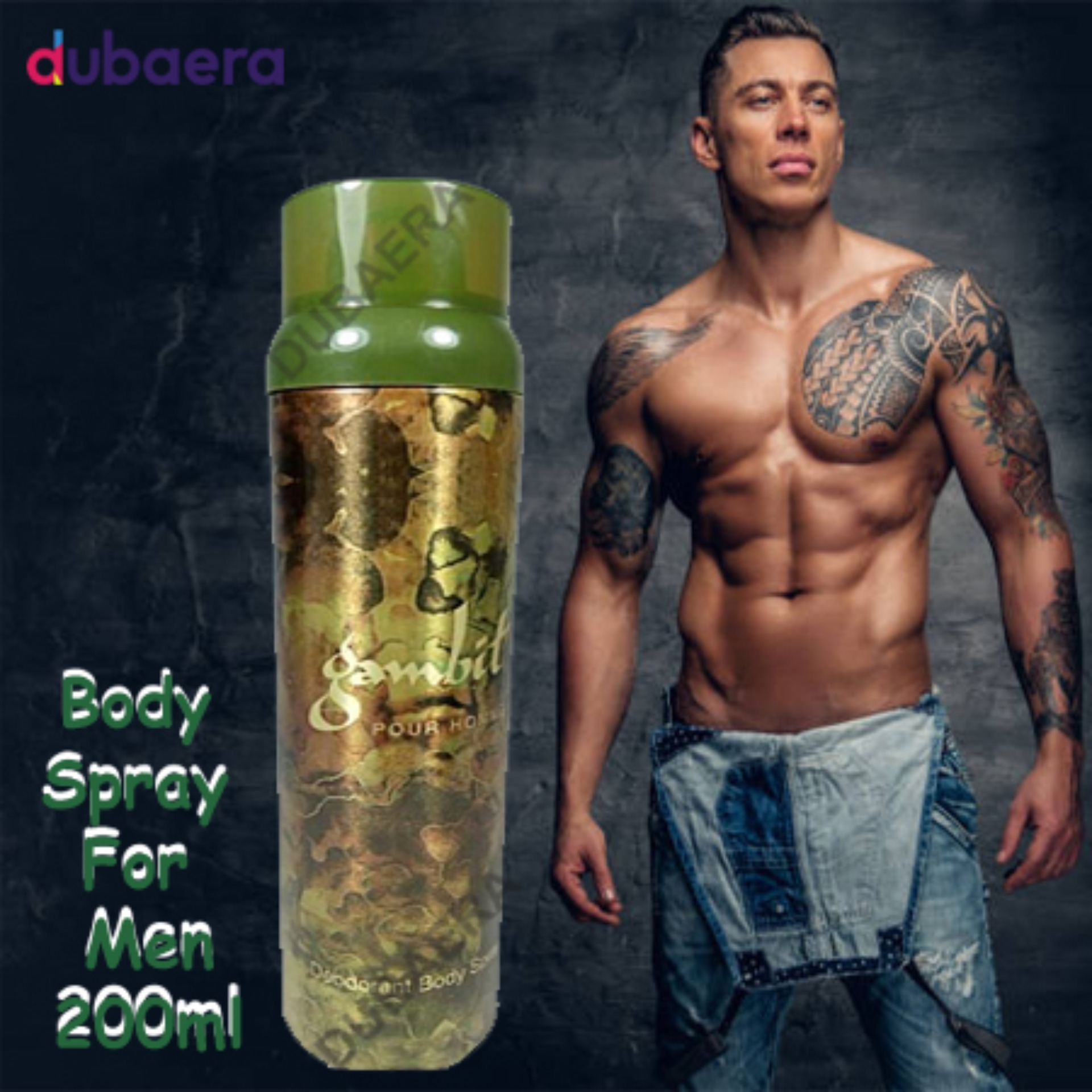 Picture of International UAE product Body spray party scent Gambit used for male female - 200 ml