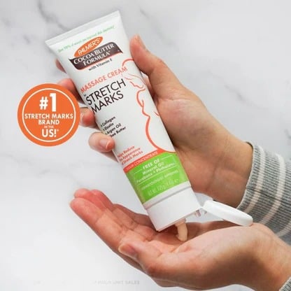 Picture of Palmers Cocoa Butter Formula Massage Cream For Stretch Marks (USA) - 125gm