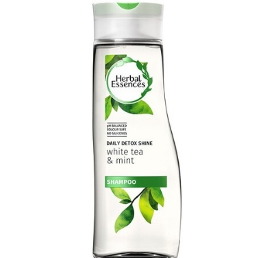 Picture of International Thailand product hair care DAILY DETOX SHINE white tea and mint shampoo used for male/ female - 400 ml