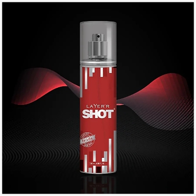 Picture of Indian product Body Spray Layer shot Red Stallion used for male - 135 ml