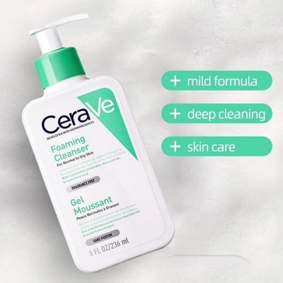 Picture of International USA Product CeraVe Foaming Cleanser For Normal To Oily Skin 236ml