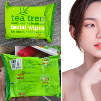 Picture of XEPAL TEA TREE facial Cleansing Wipes 1 Pack