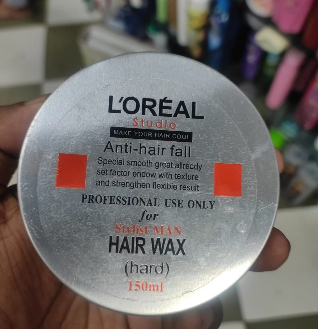 Picture of International France product Hair care Loreal Anti hair fall hair wax used for male - 150 ml