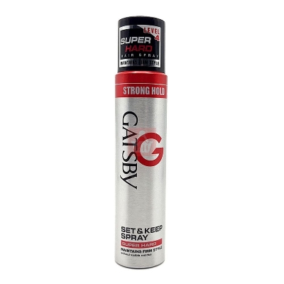 Picture of International Indonesia Product Gatsby Super Hard Set & Keep Styling Hair Spray 250ml