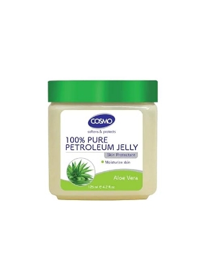 Picture of International Dubai Product COSMO DESIGNS Aloe Vera 100% Pure Petroleum Jelly 125Ml