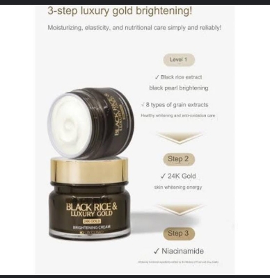 Picture of International Korean Product Black Rice & Luxury Gold Brightening Cream 100gm