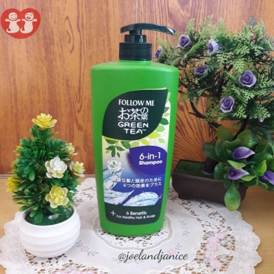 Picture of International Malisiyan Product Follow Me Green Tea 6-in-1 Shampoo (650ml)