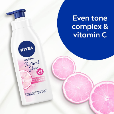 Picture of International Product Nivea Even Tone Body Lotion, Natural Glow Complex & Vitamin C, UV Protection, All Skin Types, 400ml