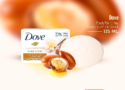 Picture of International Germany Product Dove Beauty Bar Soap Pampering Shea Butter 135g