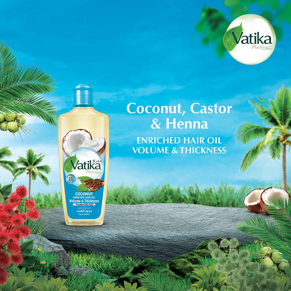 Picture of International UAE product Hair care Vatika COCONUT hair oil - 200 ml