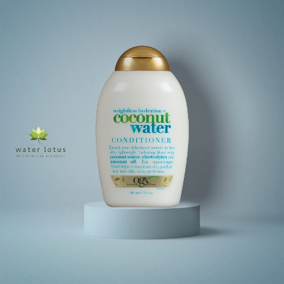 Picture of International European product Hair care Ogx coconut water Conditioner used for male/ female - 385 ml