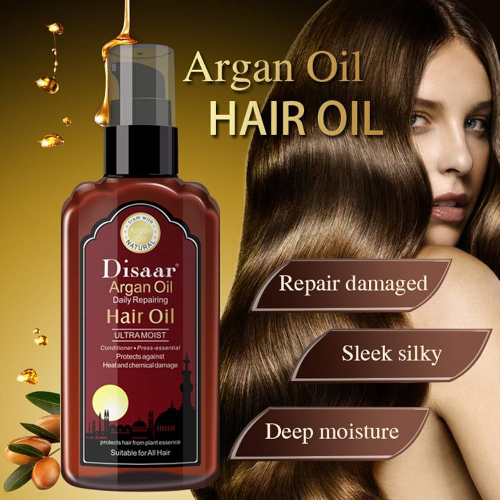 Picture of Disaar Argan Daily Repairing Ultra Moist Hair Oil (120ml)