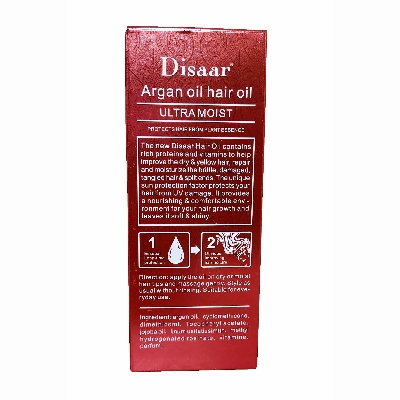 Picture of Disaar Argan Daily Repairing Ultra Moist Hair Oil (120ml)