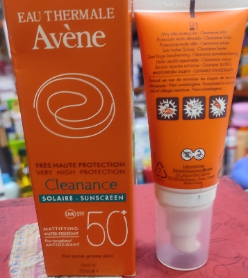 Picture of International France Product Avene Very High Protection Fluid SPF50+ Sunscreen For Sensitive Skin 50 ml
