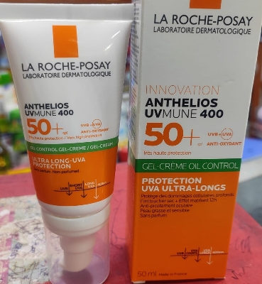 Picture of International France product La Roche-Posay Anthelios UVmune 400 Gel-Creme Oil Control SPF50+ 50ml