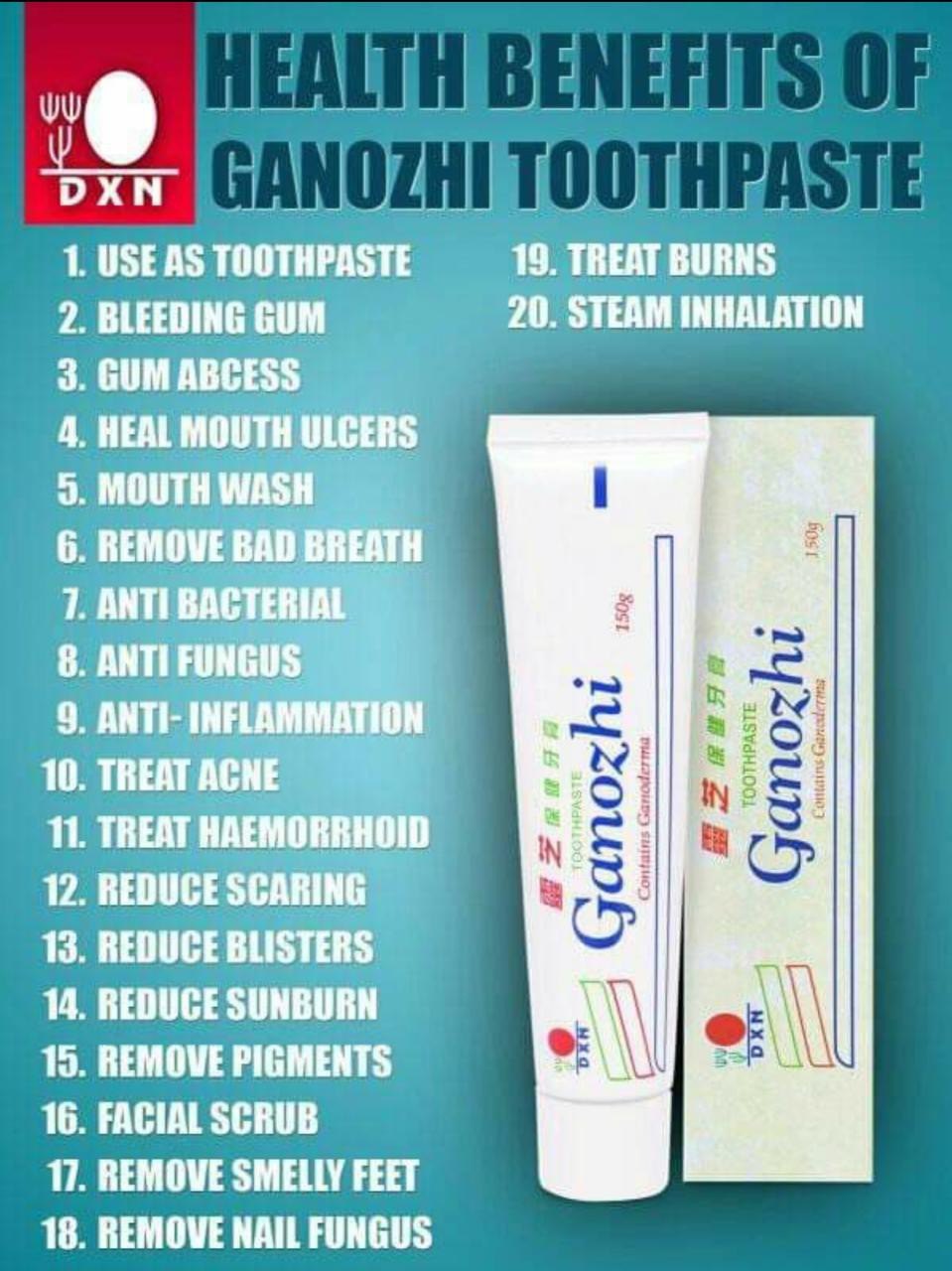 Picture of DXN Ganozhi Oral Care Toothpaste 150gm