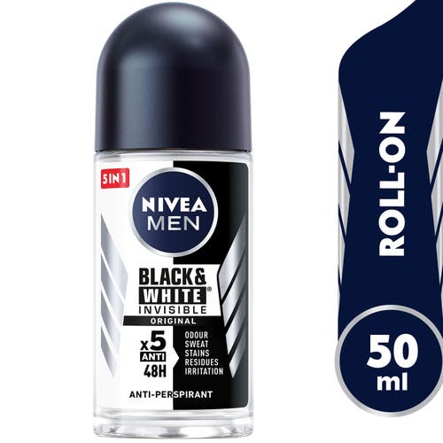 Picture of Nivea Men Roll On Invisible Black & White 50ml