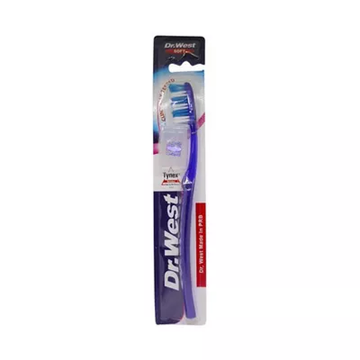 Picture of Dr. West Toothbrush Medium Size - Soft Bristle - Pack of1 Oral Care - Dental Health
