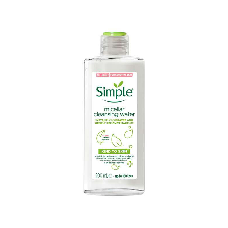Picture of Simple Kind To Skin Micellar Cleansing Water Size: 200ml