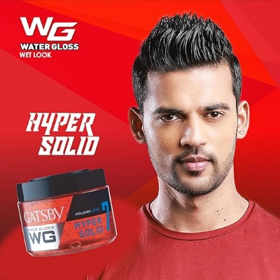 Picture of Gatsby Water Gloss Hyper Solid Hair Gel Jar 300gm