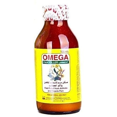 Picture of OMEGA Pain Killer Balm Relief Liniment Oil for Arthritis and Muscle Pain (Philippines) - 60ml