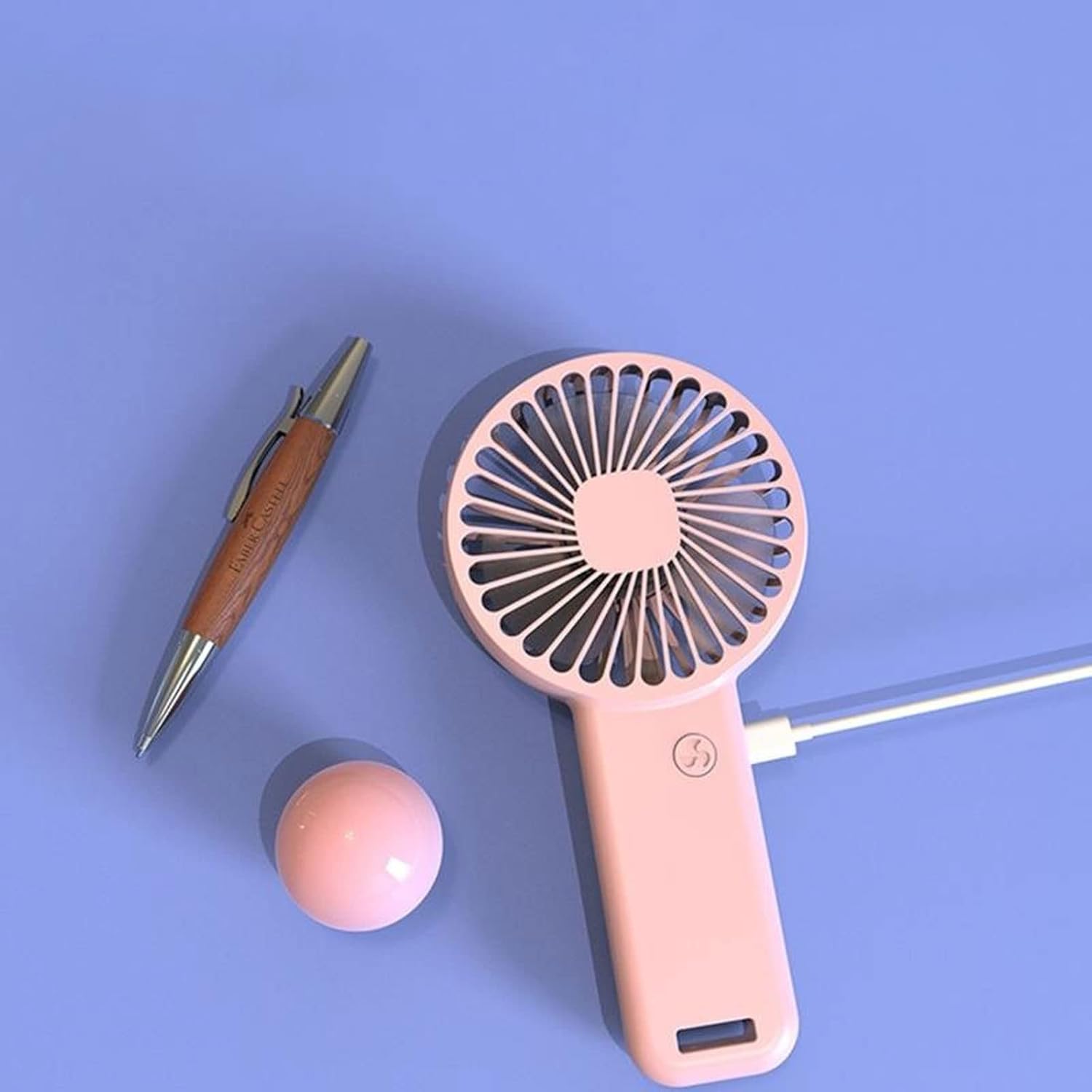 Picture of Mini Portable USB Handheld Fan Electric Fans Rechargeable Silent Pocket Small Cooling Hand ventilador Air Cooler Desktop Fan New