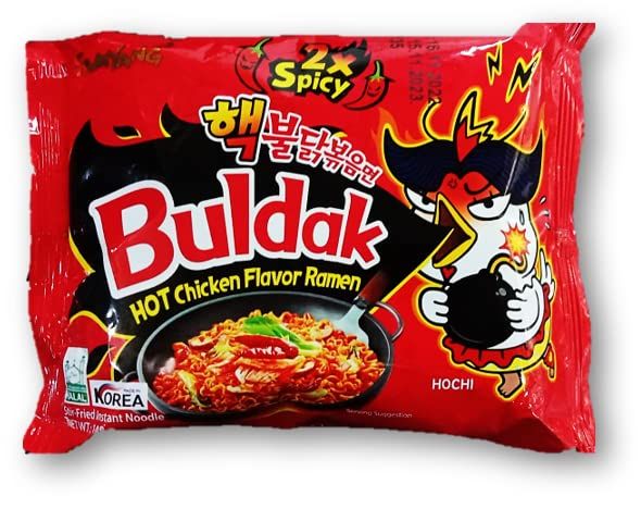 Picture of Samyang buldak noodles hot chicken flavor ramen 2xspicy 140g *5 piece