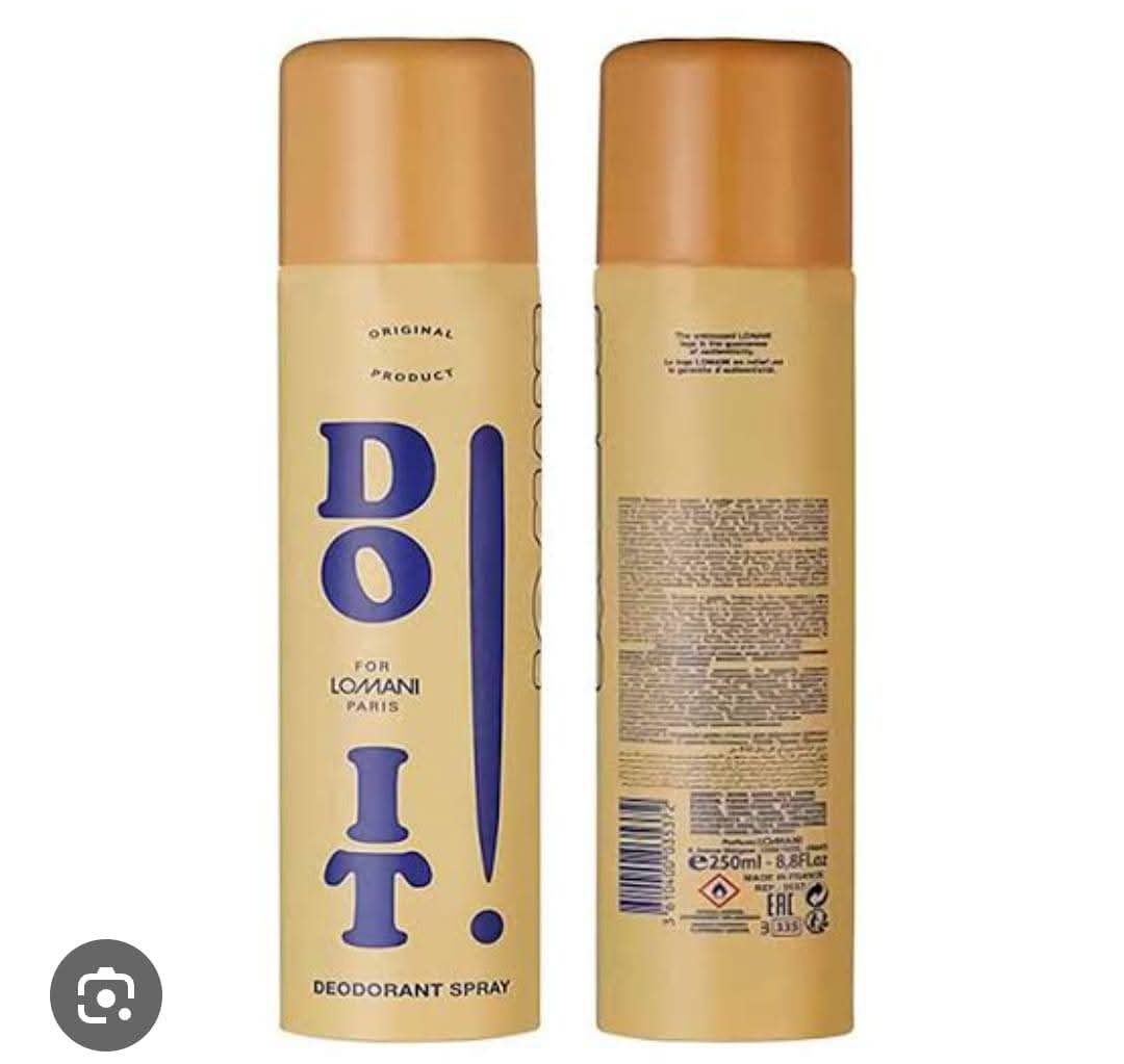 Picture of International France product Body spray Do It LOMANI PARIS used for male/ female - 200 ml
