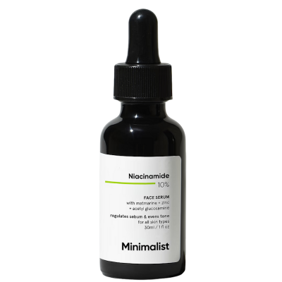 Picture of 10% Niacinamide Serum for Acne Control & Oil Balancing with Zinc | Pore Minimizer for Face | Clears Acne Marks Picture of 10% Niacinamide Serum for Acne Control & Oil Balancing with Zinc | Pore Minimizer for Face | Clears Acne Marks