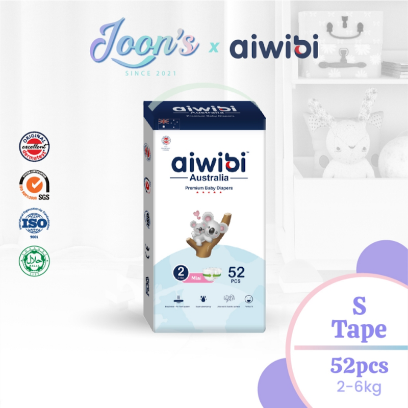 Picture of Aiwibi Australia Premium Baby Pants S (Upto 5KG) 52pcs