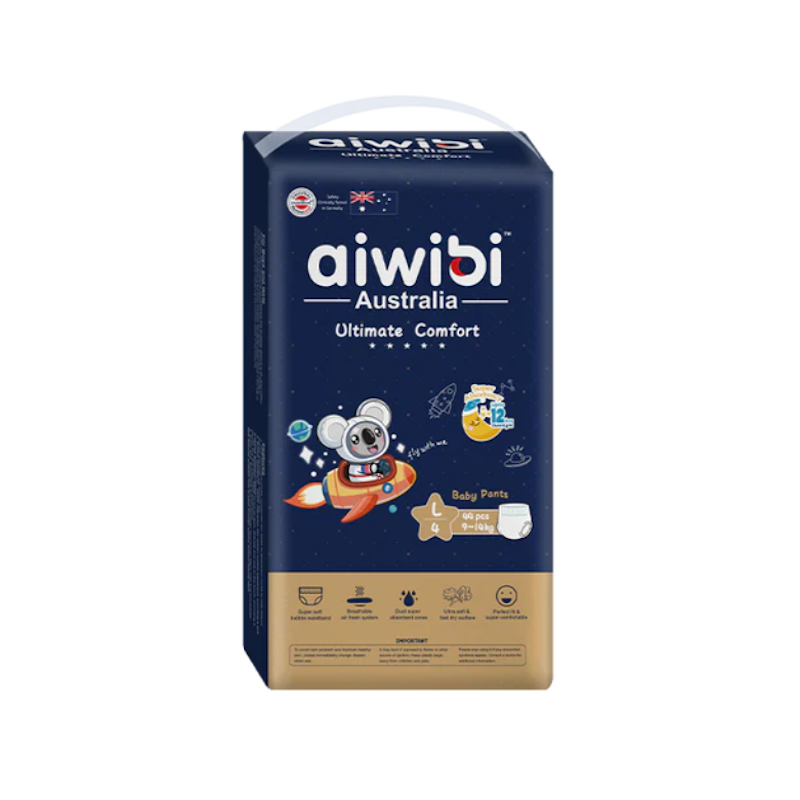 Picture of Aiwibi Australia Ultimate Comfort Baby Pants L (9-14KG) 44pcs