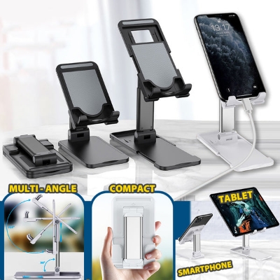 Picture of Liftable Foldable Portable Desktop Bracket Mobile Phone Bracket Mount Stand Phone Holder for Phones & Tablets - Mobile Stand