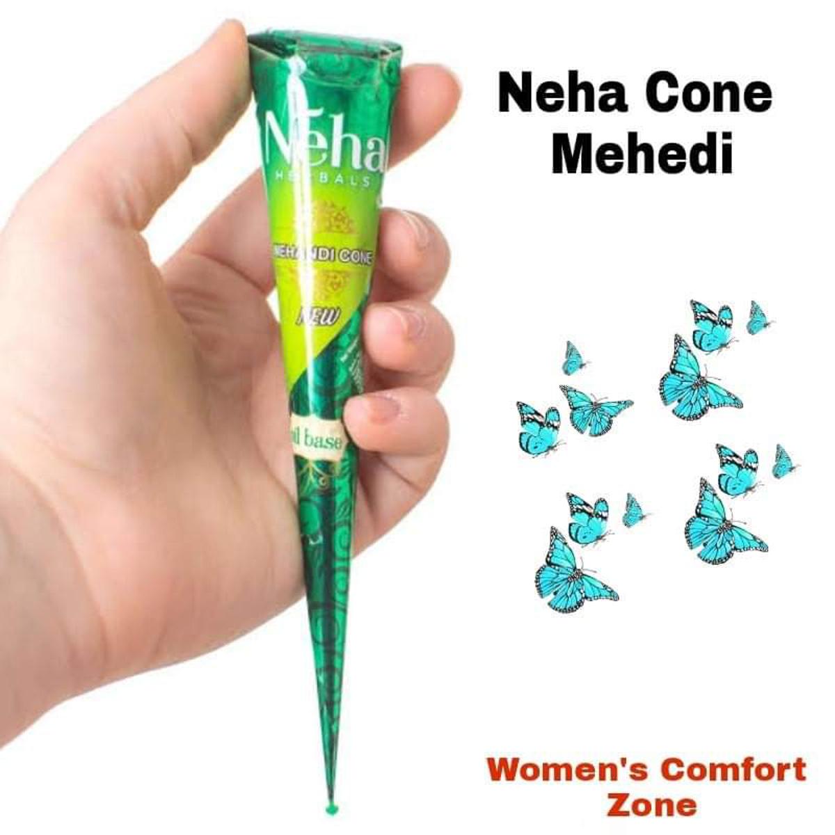 Picture of Neha Natural Cone Mehedi - 1 Pcs (INDIAN)