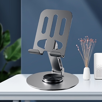 Picture of (High Quality) Multifunctional Desktop Full Metal Bracket Holder Universal for all Smartphone - Mobile Stand