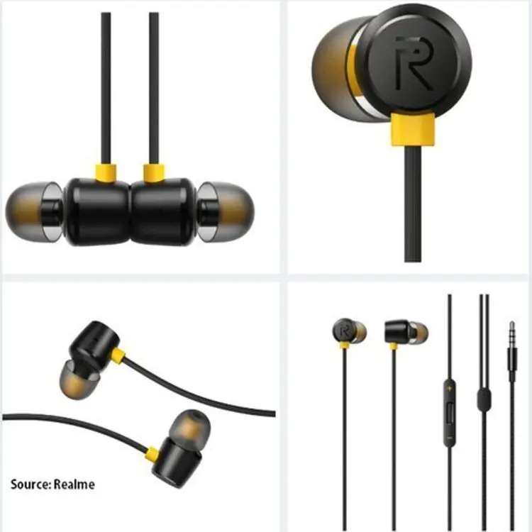 Picture of Realme Buds 2 magnet earphone with Mic Buds Headphone - Earphone