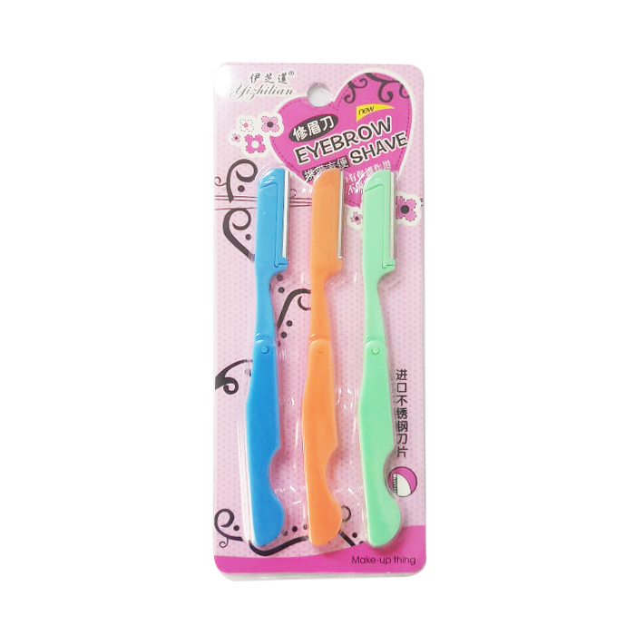 Picture of Yizhilia 3-in-1 Brow Razor Set for Eyebrow Facial Hair Removal and Shaping
