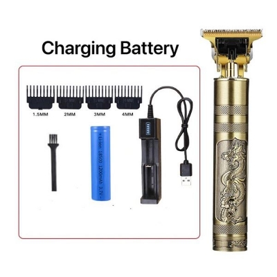 Picture of Vintage T9 Trimmer Professional Cordless Hair Cutting Machine & Beard Trimmer for Men
