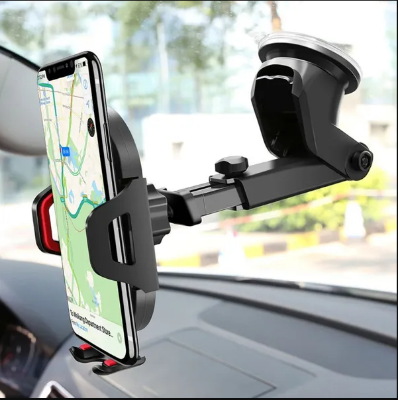 Picture of New Car Phone Holder 360° Rotating With Suction Cup For Car Navigation Support Clip For Sticking Inside The Car - Car Mobile Holder
