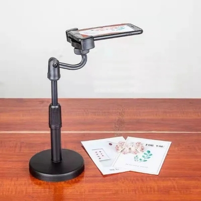 Picture of 1 Feet Long Height Adjustable Portable Tripod Stand for Live, Vloging, TikTok Video & Overhead video making & Art drawing - Tripod for Mobile Phone